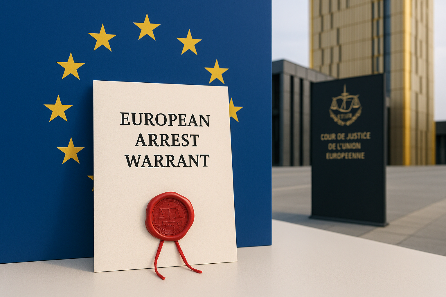 European Arrest Warrant EU flag legal defence Cyprus
